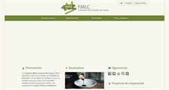 Desktop Screenshot of fundacionmlc.org